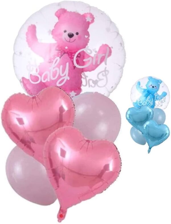 Ballon baby girl met beer