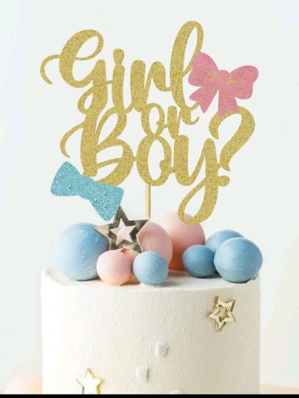 Babyshower Taarttopper