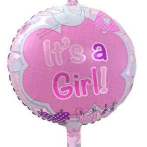 it's a girl folie ballon 45 cm