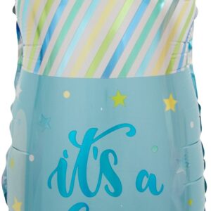 Folieballon it's a boy baby fles