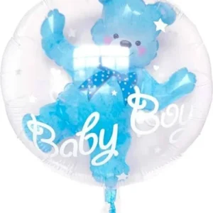 Baby boy ballon met beer