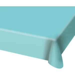 tafel kleed baby blauw
